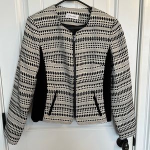 patterned Calvin Klein blazer